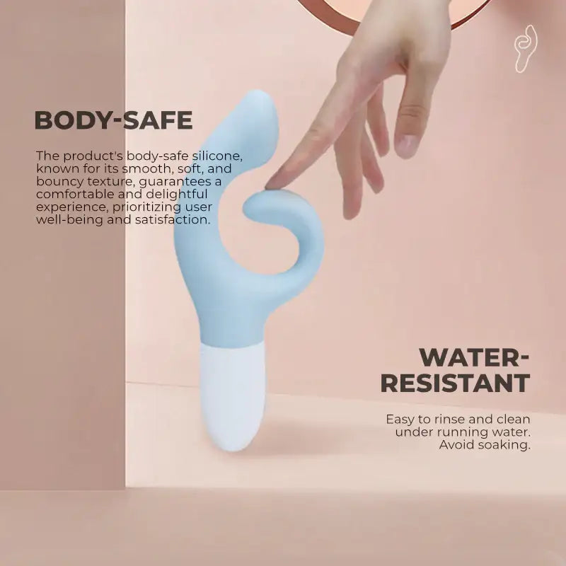 KISSTOY Big G G-Spot Stimulation Vibrator Waterproof Design Easy Cleaning Durable Construction Singapore
