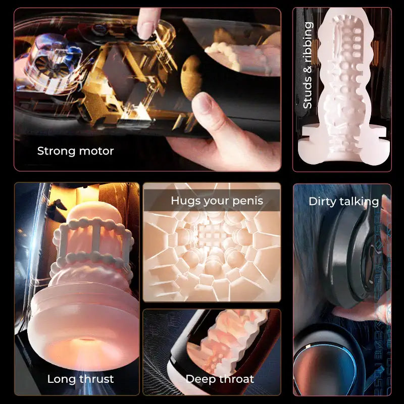 Warming Ride - Automatic Thrusting Masturbator - Frisky Business Adult Sex Toys Shop
