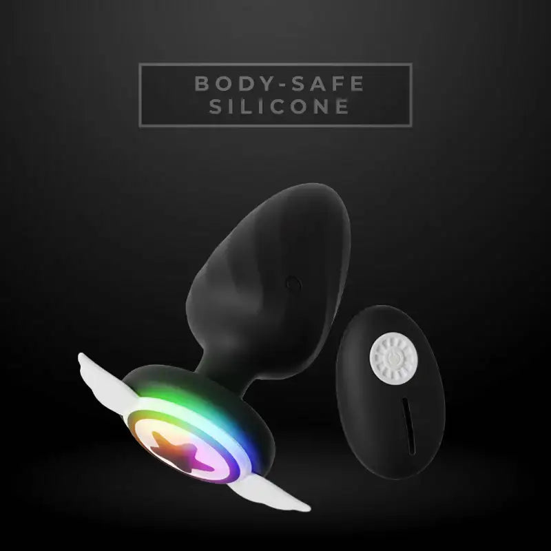 Angel Vibrating Silicone Butt Plug - Frisky Business Adult Sex Toys Shop