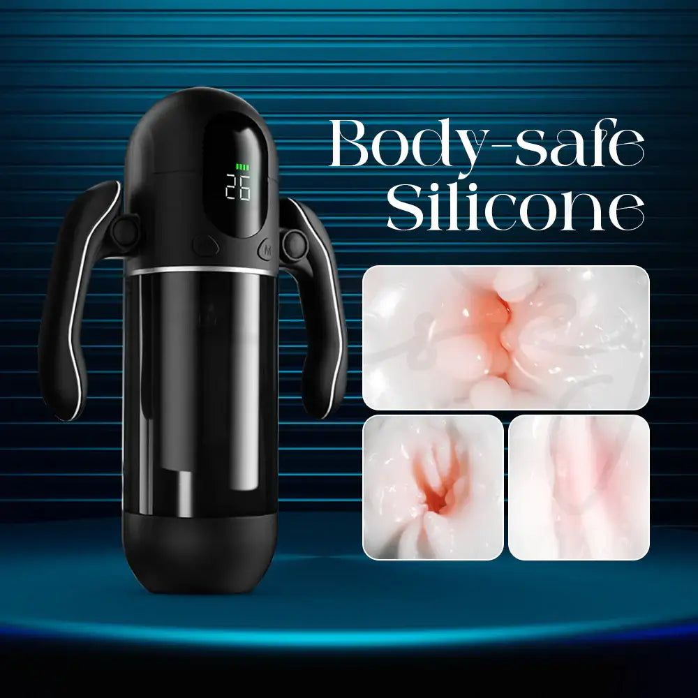 Magic Future – Auto Suction and Vibrating Masturbator - Frisky Business Adult Sex Toys Shop