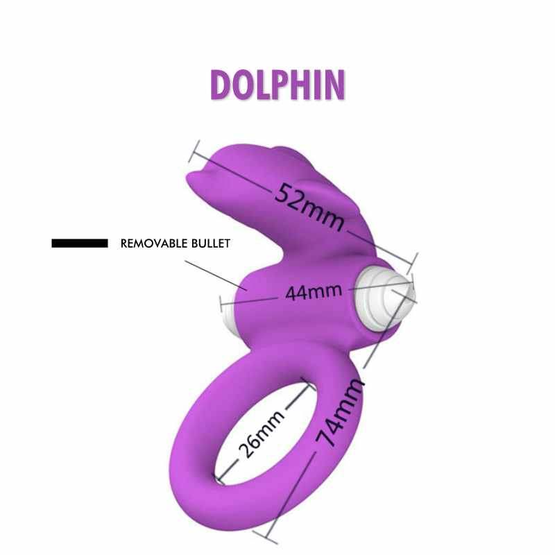 Vibrating Penis Ring - Frisky Business Adult Sex Toys Shop
