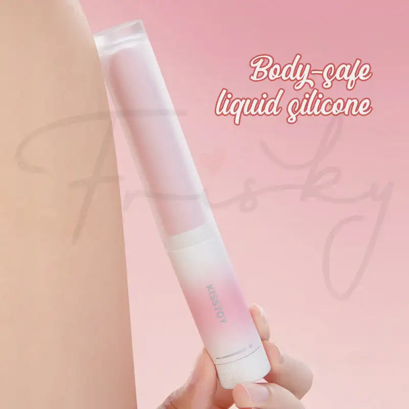 KISSTOY® Pop Cherry Rechargeable Vibrator with Multiple Heat and Intensity Modes Singapore