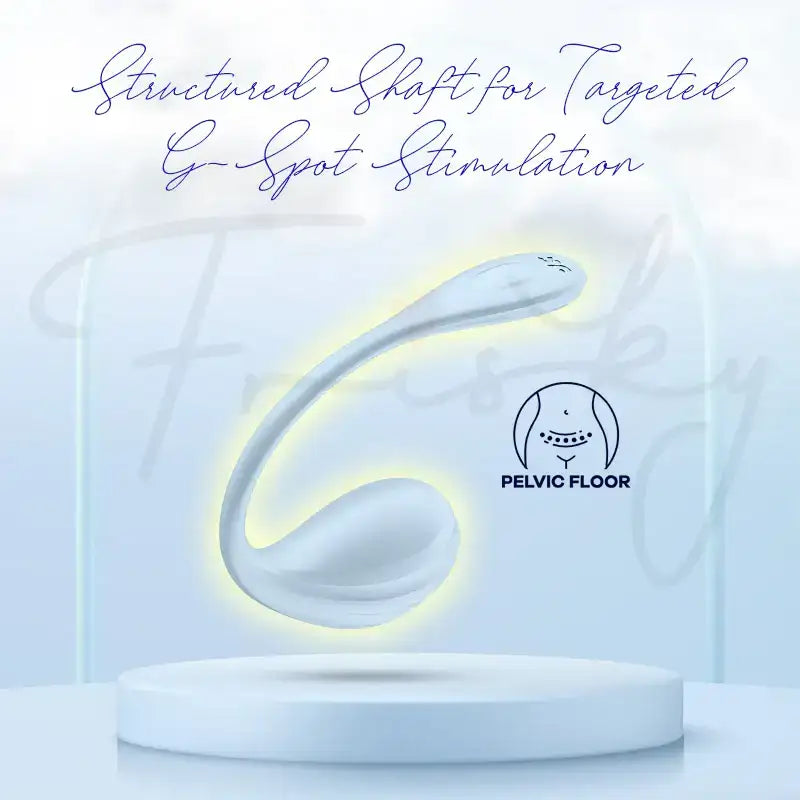 Satisfyer Smooth Petal Connect App Light Blue Lifestyle Friendly Wearable Design Comfortable Fit Everyday Use Personal Massager Singapore