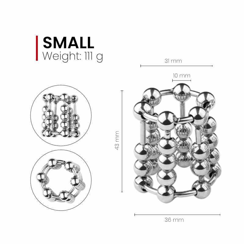 Cocky - Penis Cage with Movable Beads - Frisky Business Adult Sex Toys Shop