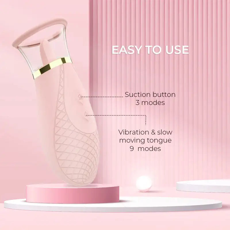 Tickle Me - Flicking Vibrator with Oral Sex Suction - Frisky Business Adult Sex Toys Shop