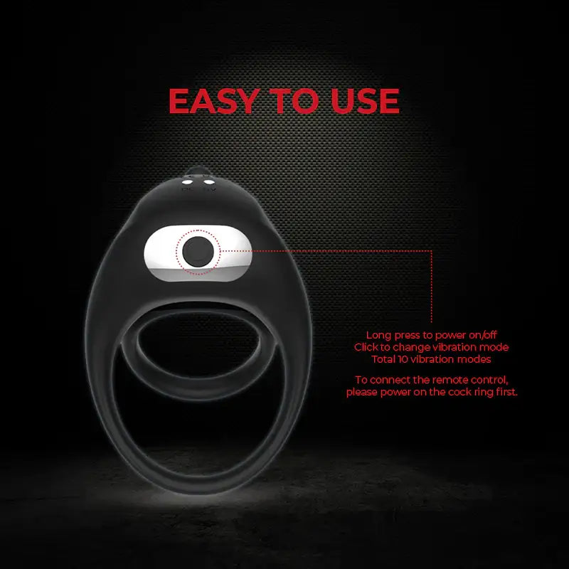 Twin Tremor - Vibrating Cock Ring - Frisky Business Adult Sex Toys Shop