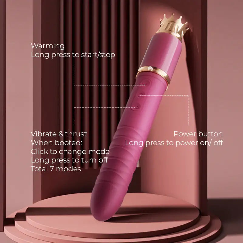 The VibraMotion - Thrusting G-spot vibrator - Frisky Business Adult Sex Toys Shop
