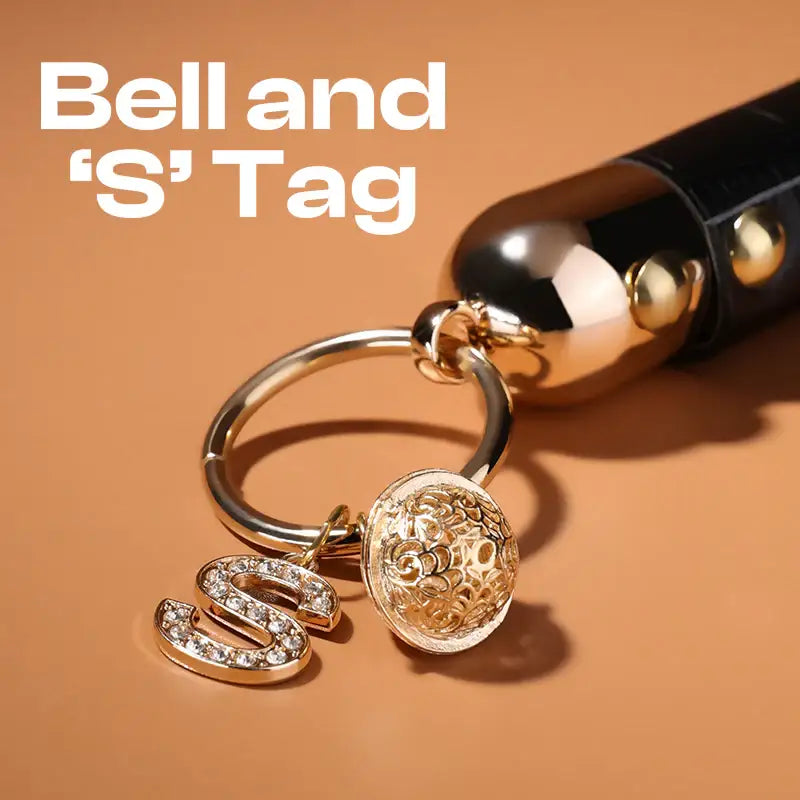 Bell Brilliance - Leather Metal Tassel Whip - Frisky Business Adult Sex Toys Shop