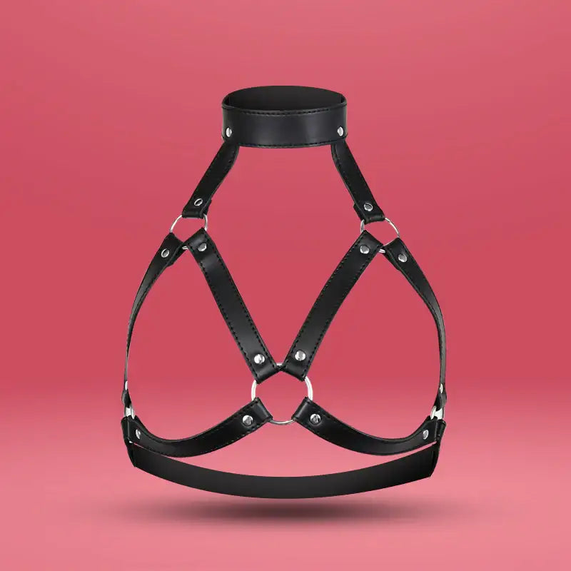 Black Magic - Female Bondage Chest Harness - Frisky Business Adult Sex Toys Shop