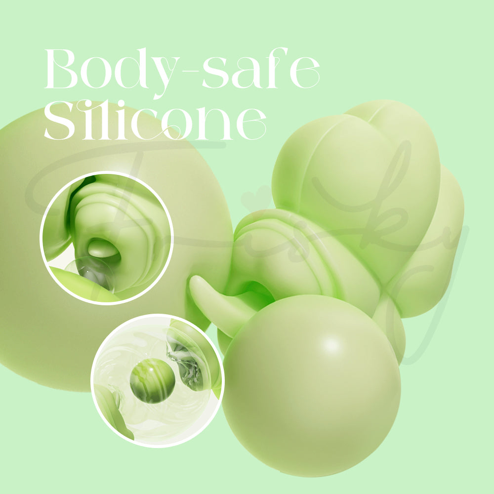 Clover Kiss Licking Clitoral Stimulation with Body Safe Silicone material.