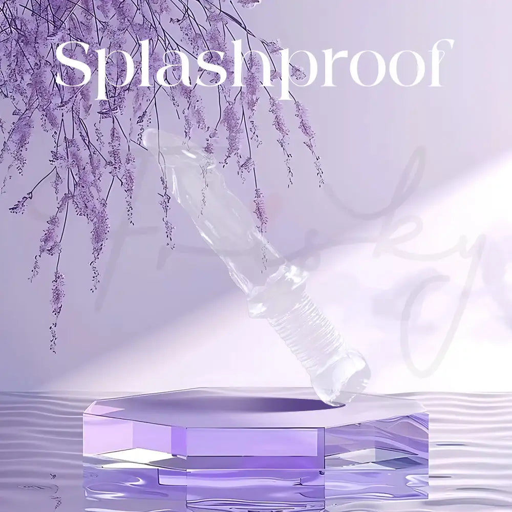 Crystal Saber - Transparent Realistic Dildo - Frisky Business Adult Sex Toys Shop