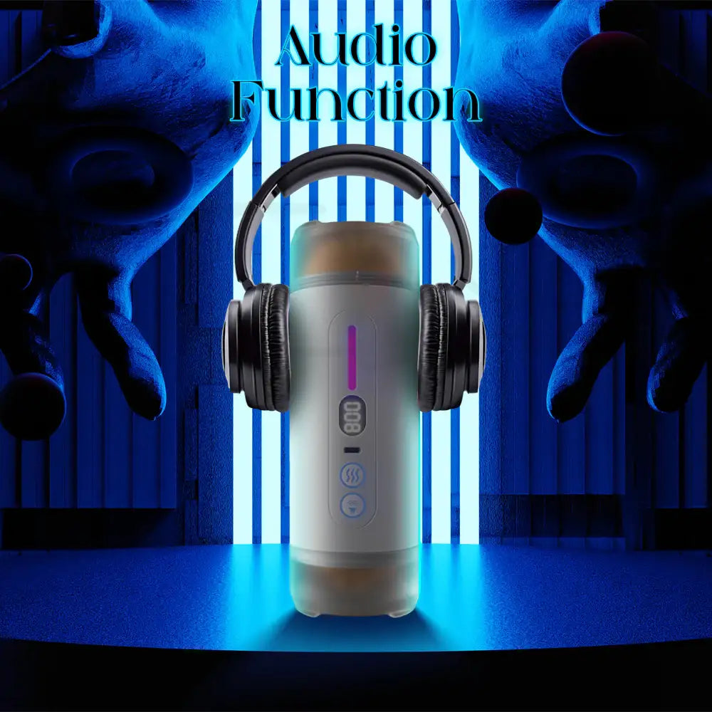 Divine Chalice – APP Control Dual Entry Auto Vibrating Masturbator - Frisky Business Adult Sex Toys Shop