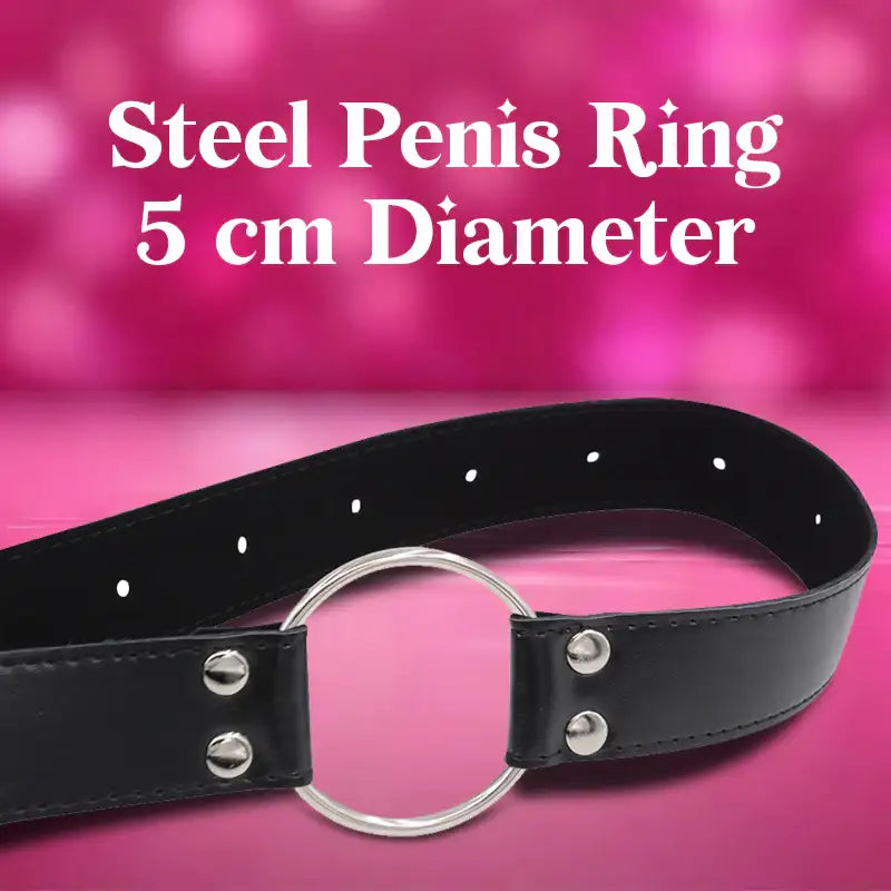 DominateMate - Chastity Belt and Handcuffs - Frisky Business Adult Sex Toys Shop