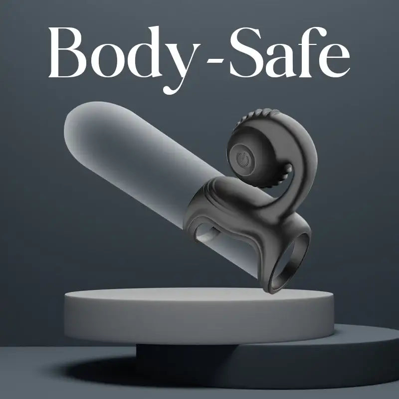 The Dual Pleasure - Vibrating Cock Ring - Frisky Business Adult Sex Toys Shop