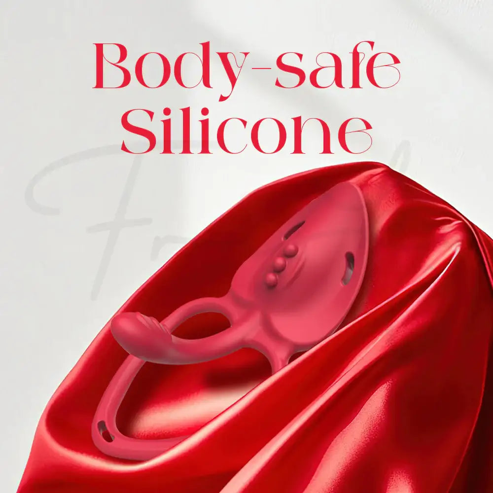 FlareBelle - Wearable Remote/APP Control Vibrator Paired With Cock Ring + Strap - Frisky Business Adult Sex Toys Shop
