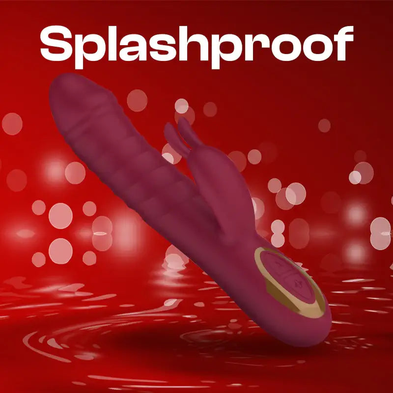 Luxe Leap - Female Rabbit Thrusting Vibrator - Frisky Business Adult Sex Toys Shop