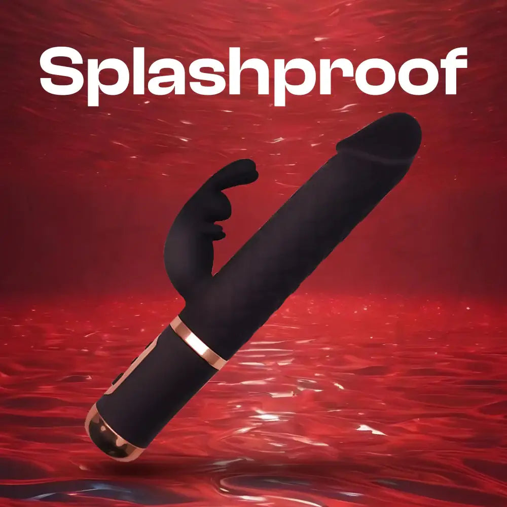 Midnight Reverie – Rotating Beads Rabbit G-Spot Vibrator - Frisky Business Adult Sex Toys Shop