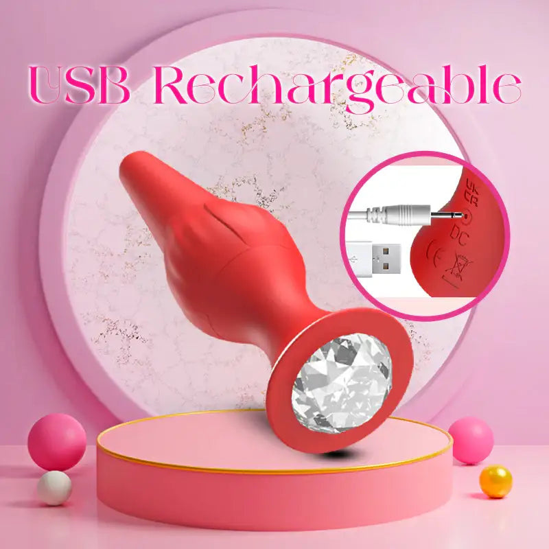 Naughty Nectar – Vibrating Butt Plug - Frisky Business Adult Sex Toys Shop