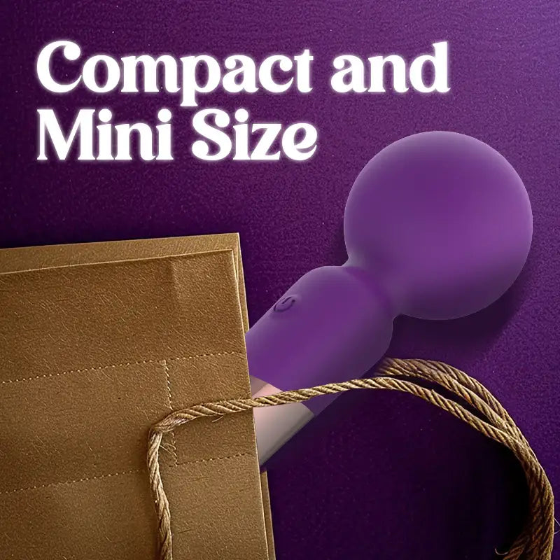 Power Pixie - Mini Female Wand Vibrator - Frisky Business Adult Sex Toys Shop