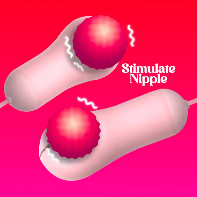 Sakura Secrets - Nipple Vibrator with 3 Clamps - Frisky Business Adult Sex Toys Shop
