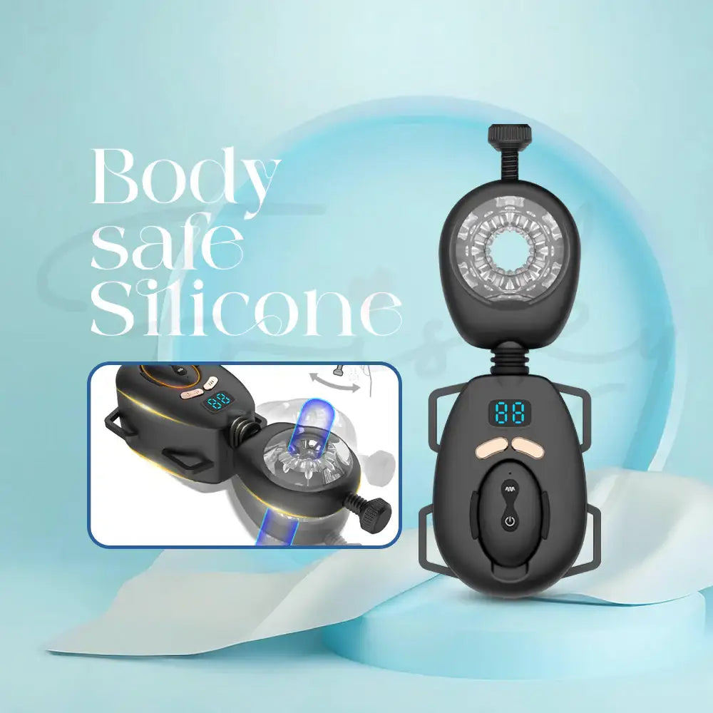 StratoMate - Hands Free Automatic Thrusting Masturbator With Remote Control - Frisky Business Adult Sex Toys Shop