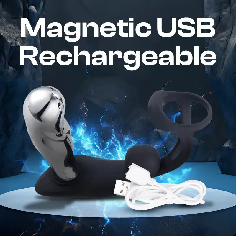 Tesla Torrent - Electric Shock Prostate Massager with Remote Control - Frisky Business Adult Sex Toys Shop
