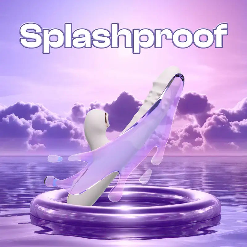 Vortex Pleasure - Thrusting Vibrator with Rotating Beads, Suction and Licking - Frisky Business Adult Sex Toys Shop
