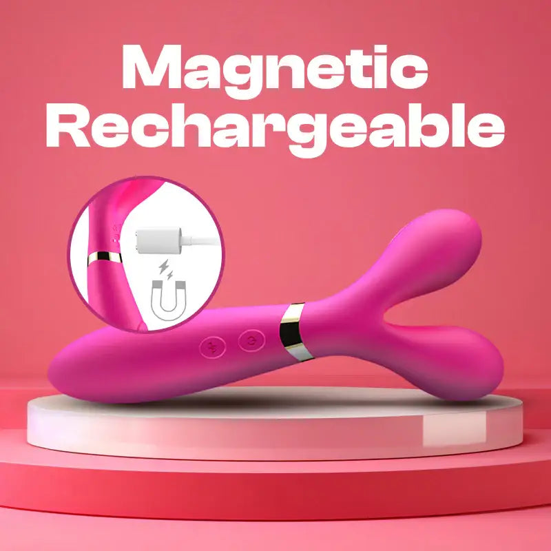 Yummy Y-Pulse – Wand Vibrator - Frisky Business Adult Sex Toys Shop