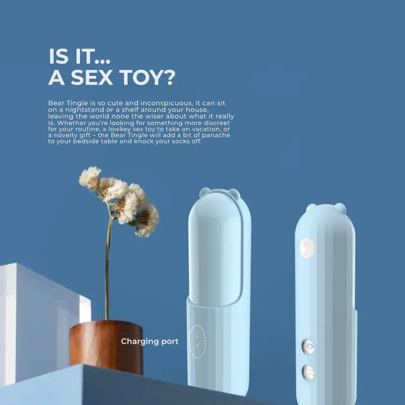 Bear Tingle - Dual Stimulator with Suction and Vibration - Frisky Business Adult Sex Toys Shop