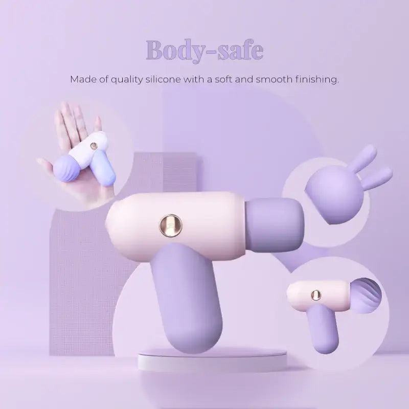 Joy Jet Junior - Mini AV Vibrator With Suction - Frisky Business Adult Sex Toys Shop