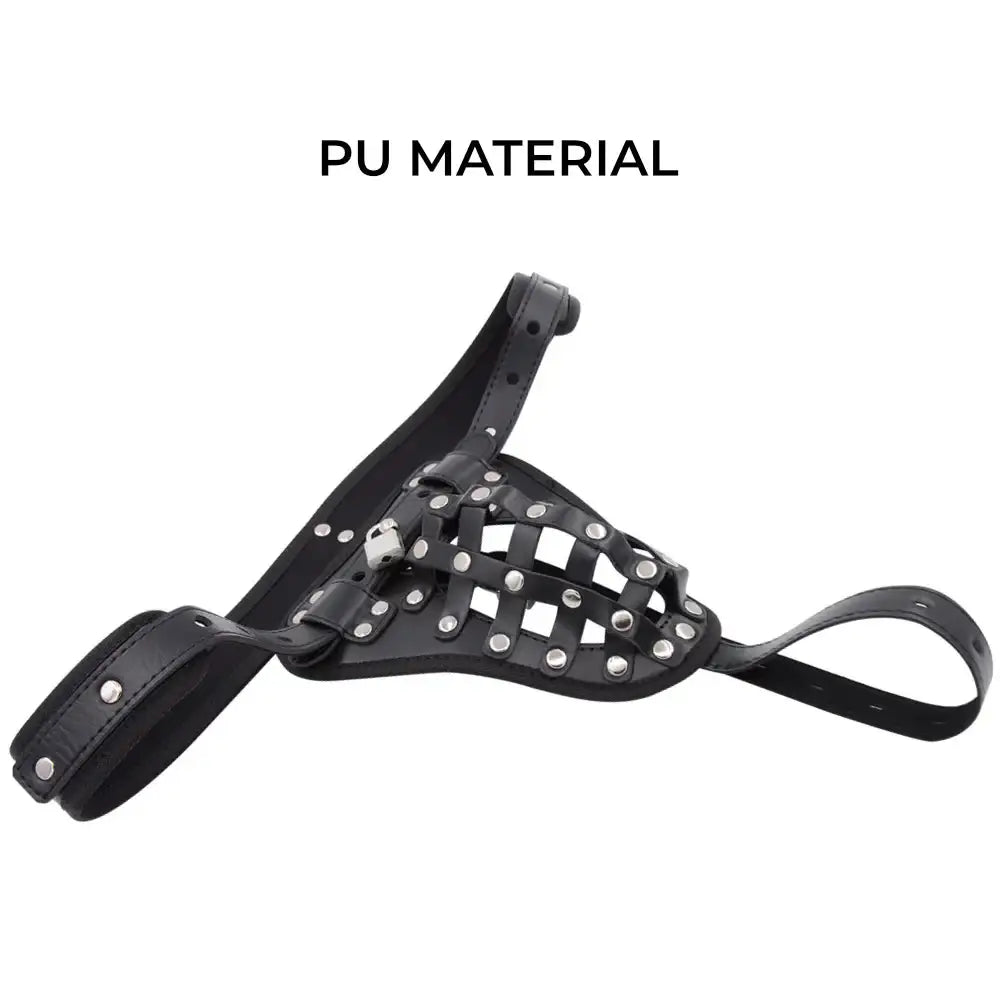 Lockdown Lust Belt - Men Chastity Belt BSDM - Frisky Business Adult Sex Toys Shop