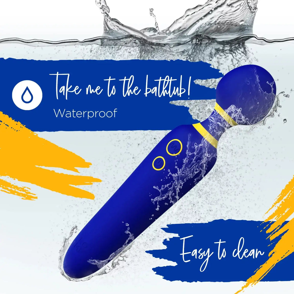 Romp Flip Wand Vibrator Travel Friendly Lightweight Portable Device Singapore