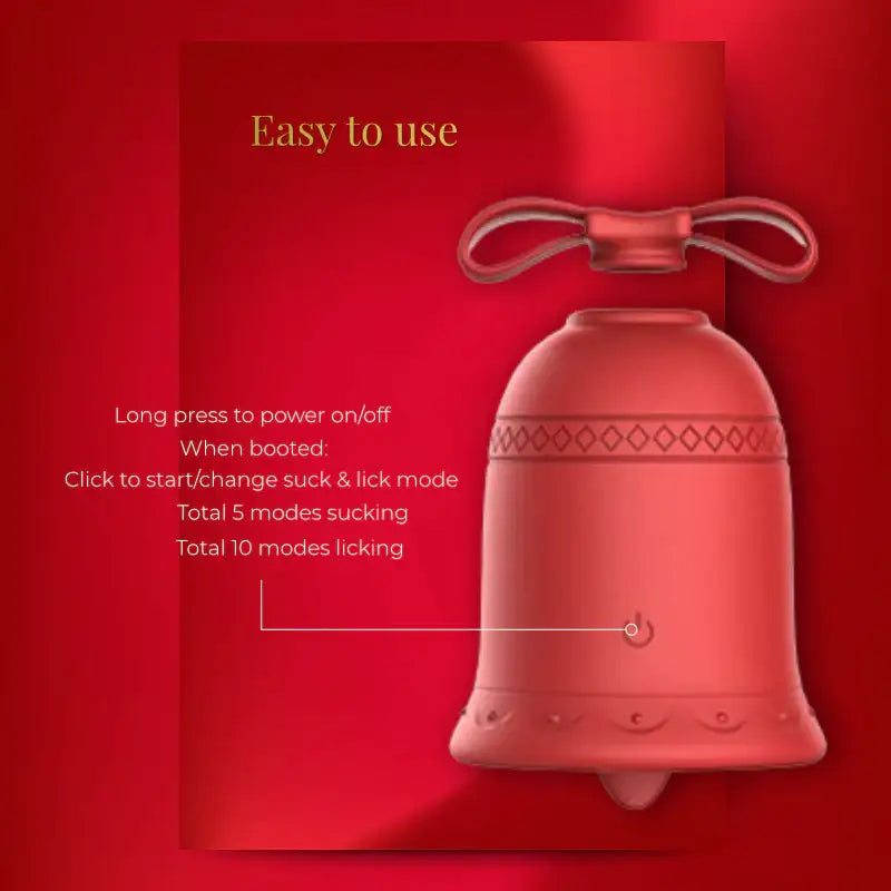 Siren Clit Bell - Licking Clitoral Stimulator - Frisky Business Adult Sex Toys Shop