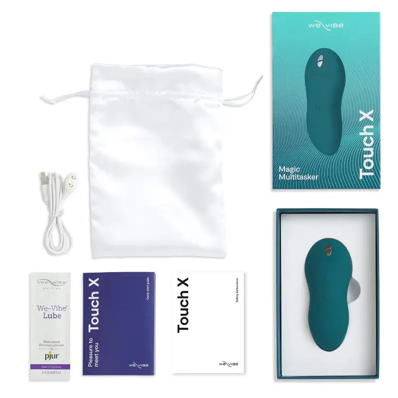 We-Vibe Touch X Green Velvet app compatible intimate device with multiple stimulation patterns Singapore