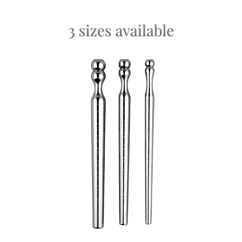 Pleasure Probe - Stainless Steel Urethral Sounding Rod - Frisky Business Adult Sex Toys Shop