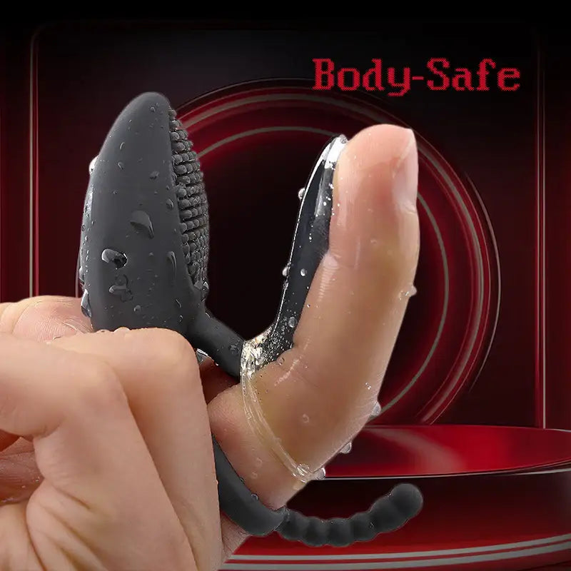 Eclipse Echo - Remote Control Vibrating Cock Ring - Frisky Business Adult Sex Toys Shop