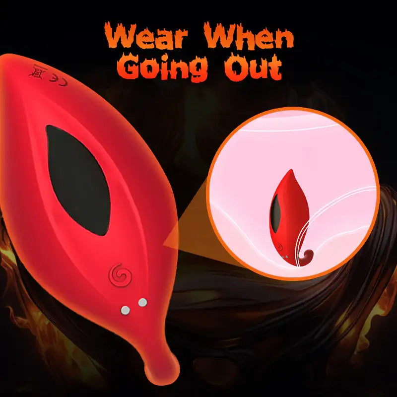 Flame’Leaf - Remote and APP Control Dual-Usage Vibrator - Frisky Business Adult Sex Toys Shop