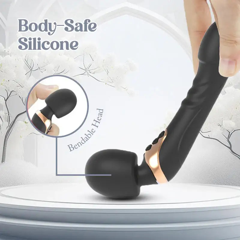 Joyous Junction - Dual-usage Insertable Wand Vibrator - Frisky Business Adult Sex Toys Shop