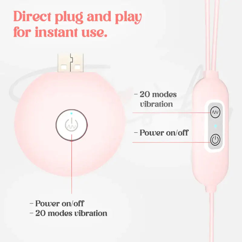 Vibrating Breast Massager - Frisky Business Adult Sex Toys Shop