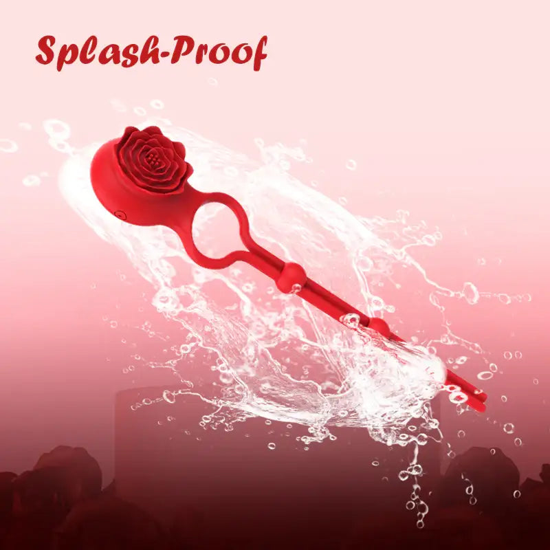 Rose Romance – Vibrating Cock Ring - Frisky Business Adult Sex Toys Shop