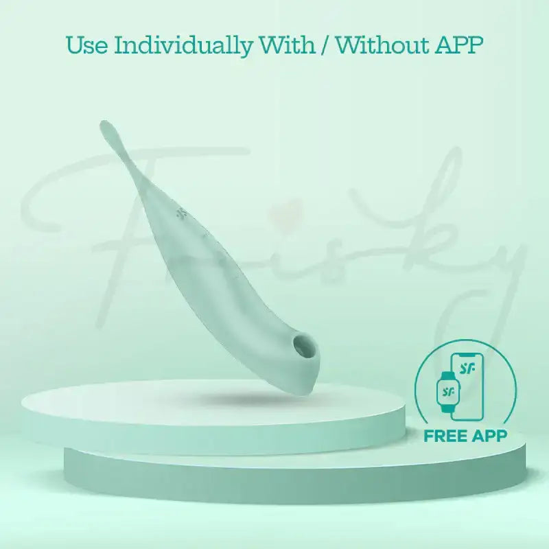 Satisfyer Twirling Pro+ Connect App Dark Red Travel-Friendly Compact Size Lightweight Ergonomic Quiet Operation Adult Device Singapore