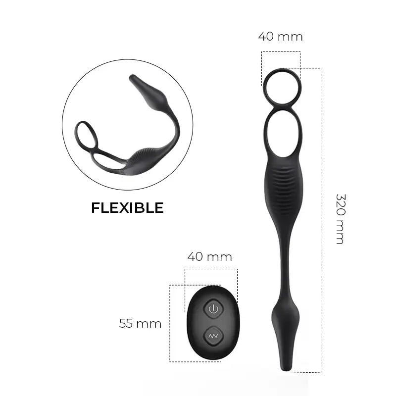 FlexiWave Pleasure Tail - Prostate Massager - Frisky Business Adult Sex Toys Shop