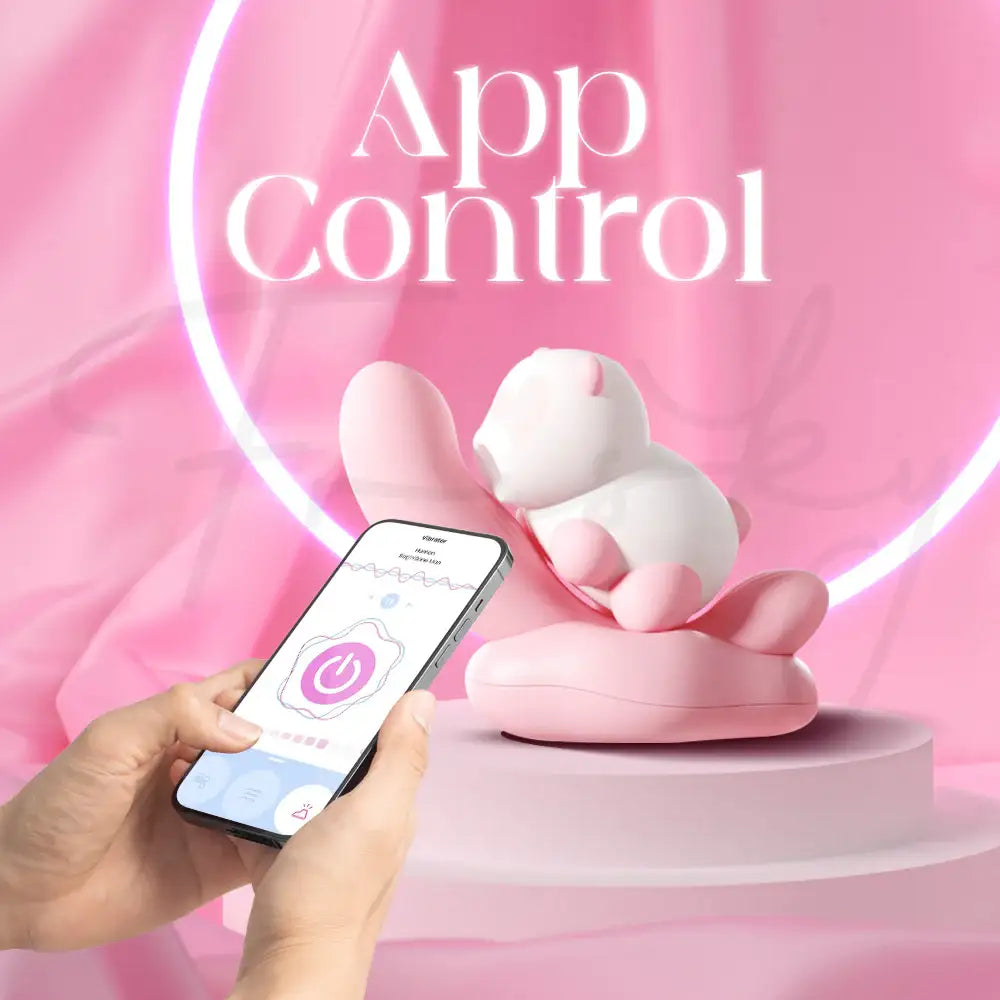 BearCub – App Control 1 + 1 Suction Bear With G-Spot Vibrator - Frisky Business Adult Sex Toys Shop