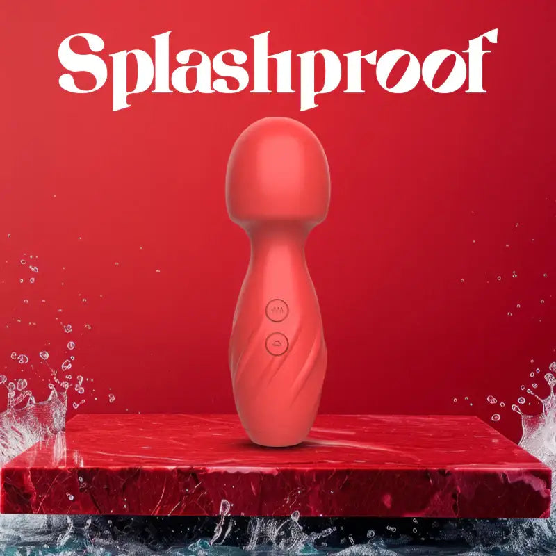 Bowl-Me-Over – Wand Vibrator with Suction - Frisky Business Adult Sex Toys Shop