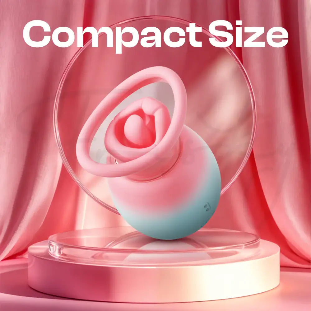 Cherry Lip – 2-in-1 Sucking and Licking Vibrator - Frisky Business Adult Sex Toys Shop