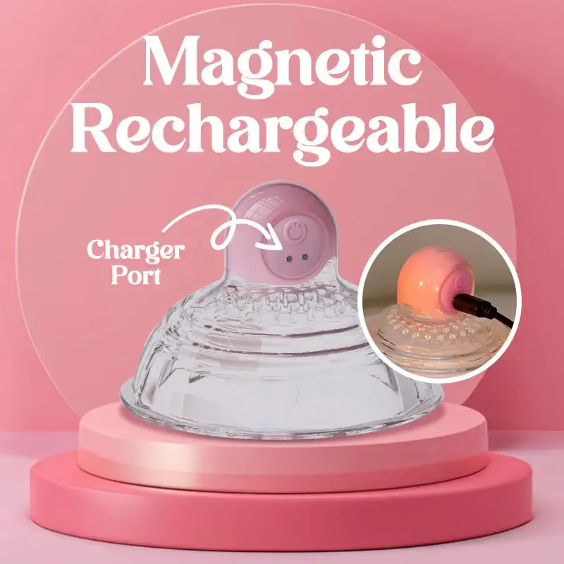 Crystal Companion – Breast Massager with Remote Control - Frisky Business Adult Sex Toys Shop