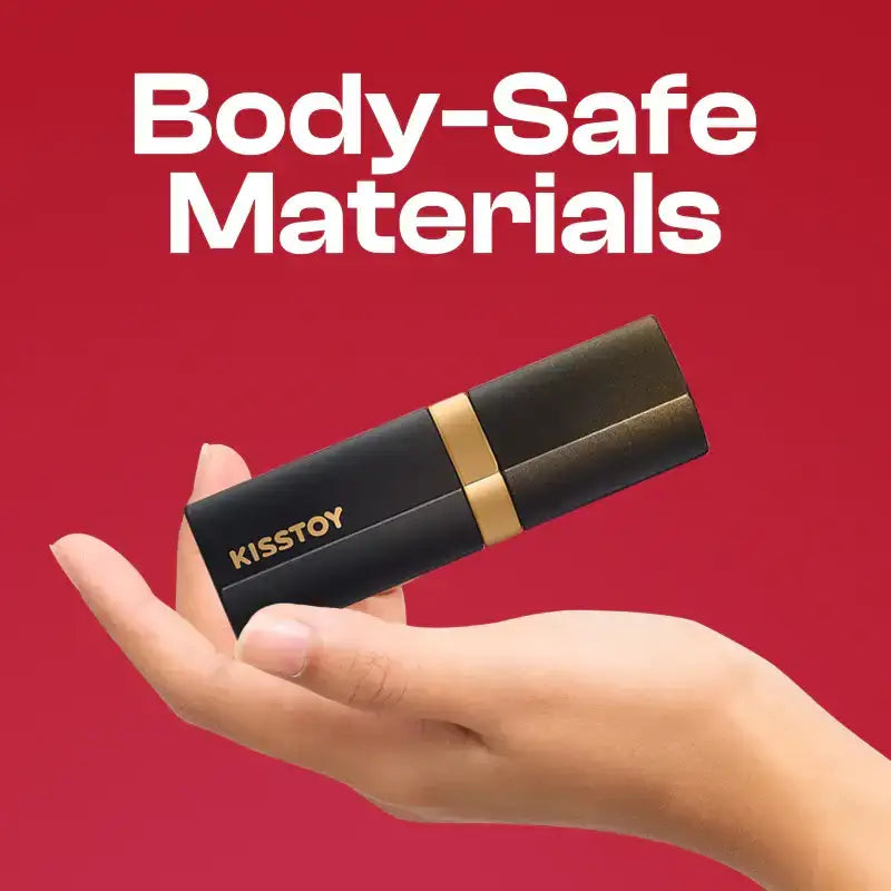 KISSTOY® BOBO Oral Vibrator with Soft Silicone Material and Elegant Red Finish Singapore