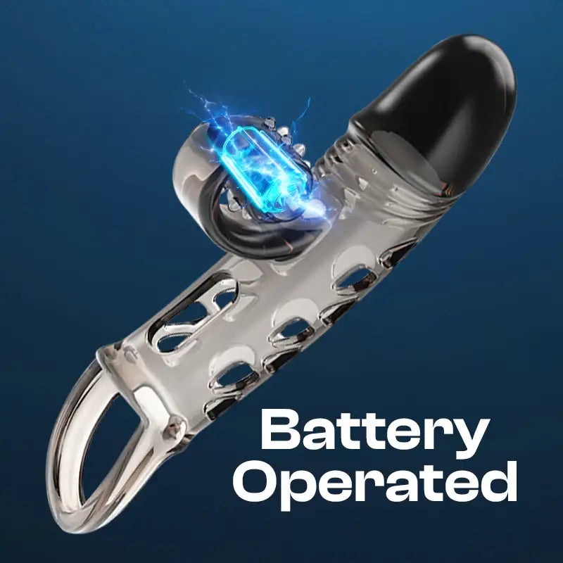 Lonzo Passion - Male Vibrating Penis Sleeve - Frisky Business Adult Sex Toys Shop