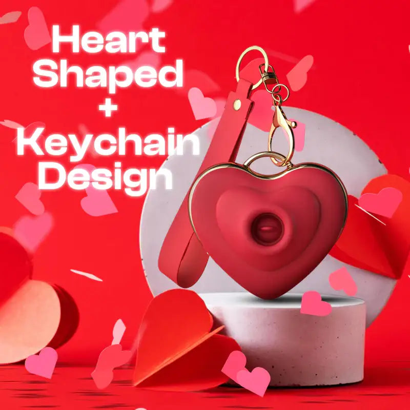 Lush Heart–3 In 1 Female Suction Licking Vibrator - Frisky Business Adult Sex Toys Shop