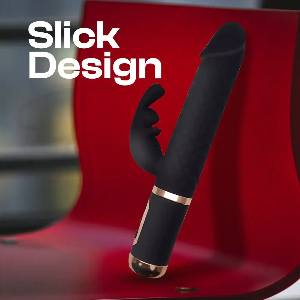 Midnight Reverie – Rotating Beads Rabbit G-Spot Vibrator - Frisky Business Adult Sex Toys Shop